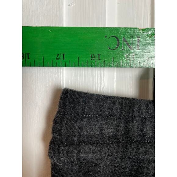 Loft Plaid Dress Pants Womens Petite Large Pull on Cropped Career Office Pants - Picture 10 of 12